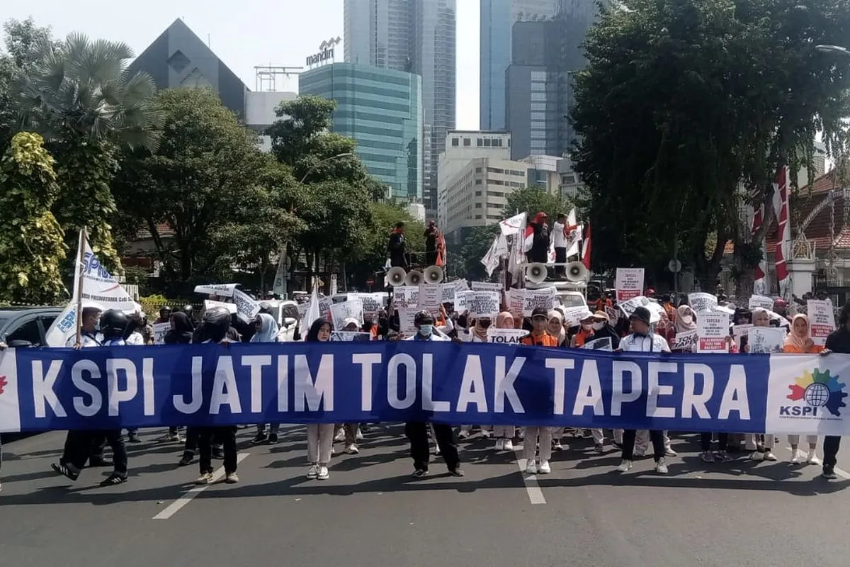 demo Grahadi Surabaya