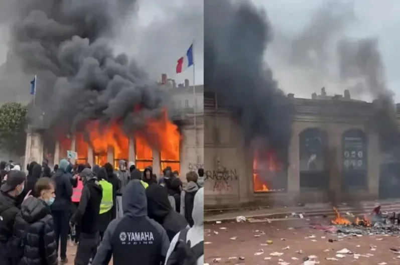 demonstrasi Prancis