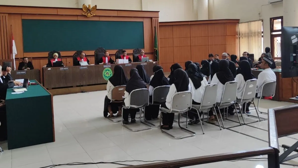 Proses Sidang 19 terdakwa susulan daycare Little Aresha